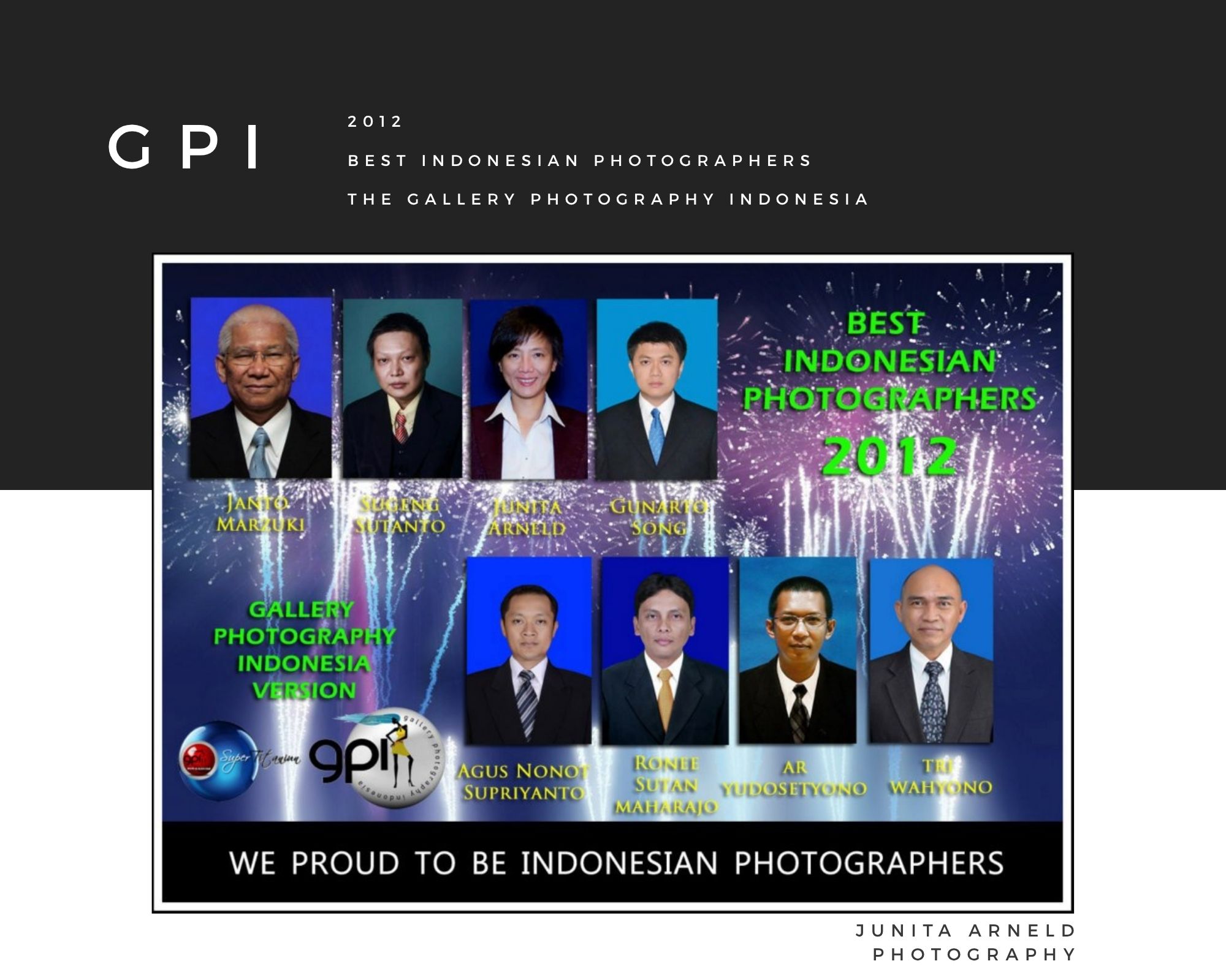 Cover — Junita Arneld in Gallery Photography Indonesia